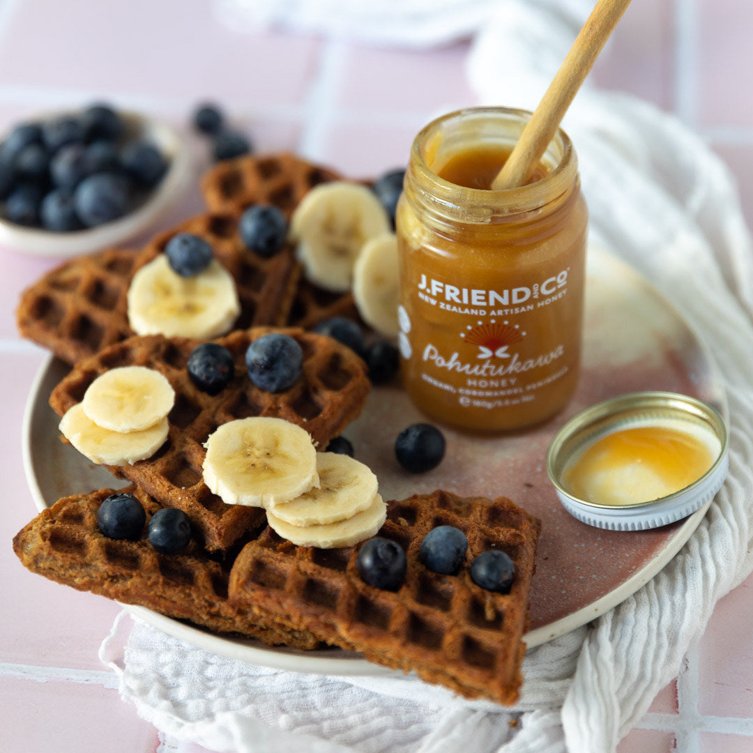 Salted Honey and Chocolate Waffles – J.Friend & Co