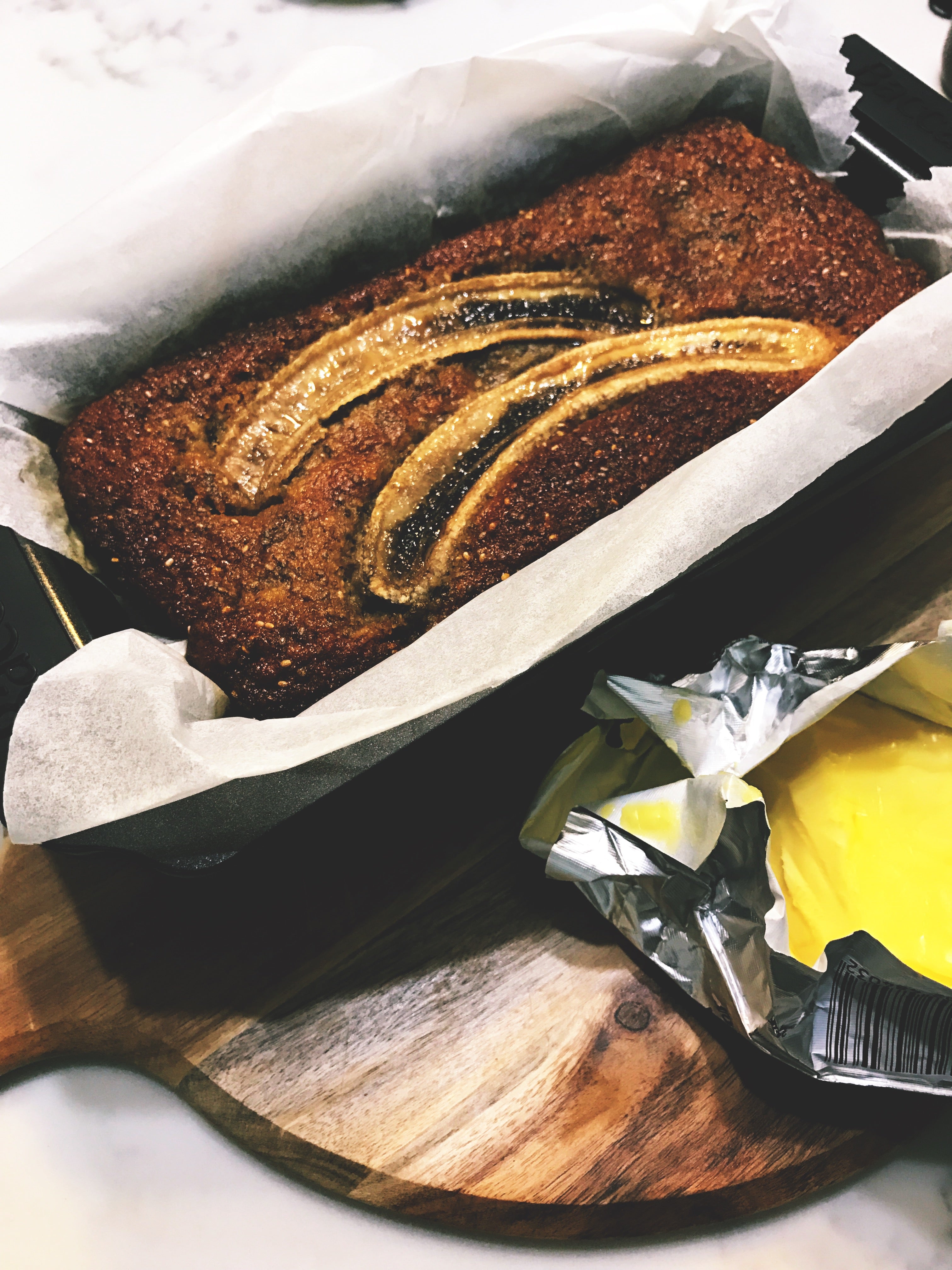 Breakfast Banana Bran Loaf