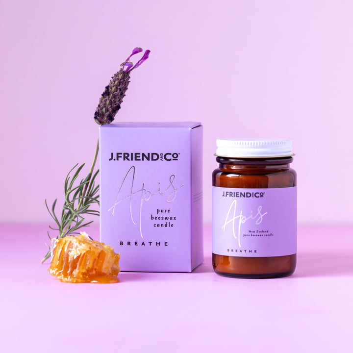 Beeswax Candle - Breathe