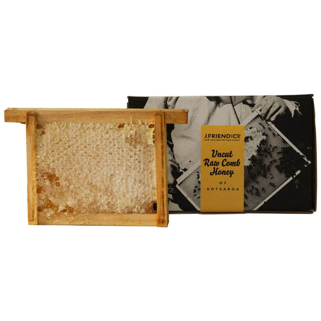 Frame Uncut Raw Comb Honey (380g net)